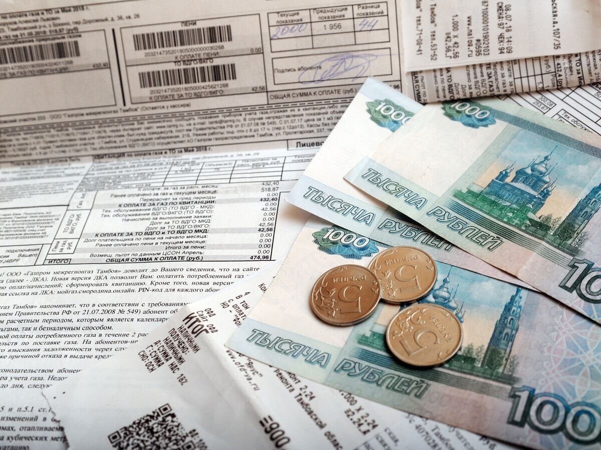    Платежные квитанции за услуги ЖКХ© РИА Новости / Алексей Сухоруков