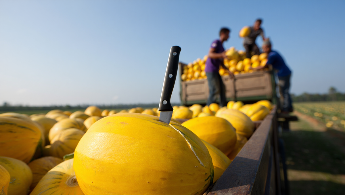 Дыни оптом от производителя Кредо Мазин Дакаро Великие Копани. 2025г.