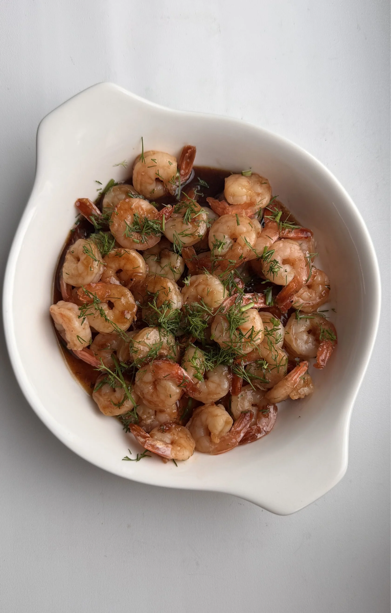 Хрустящие креветки в устричном соусе — просто, сочно, изысканно!