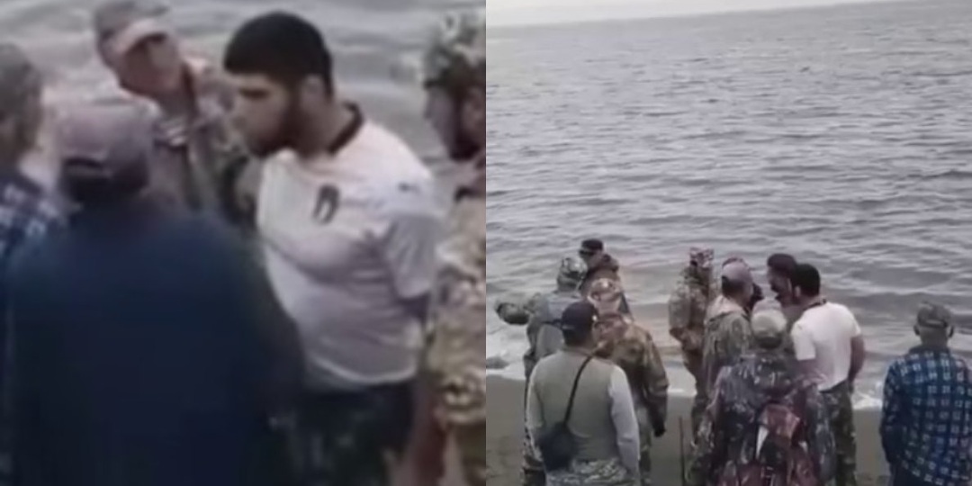 «Это наш пляж, не возвращайтесь!»: Толпа дагестанцев пинками выгнала пожилых рыбаков с общего пляжа