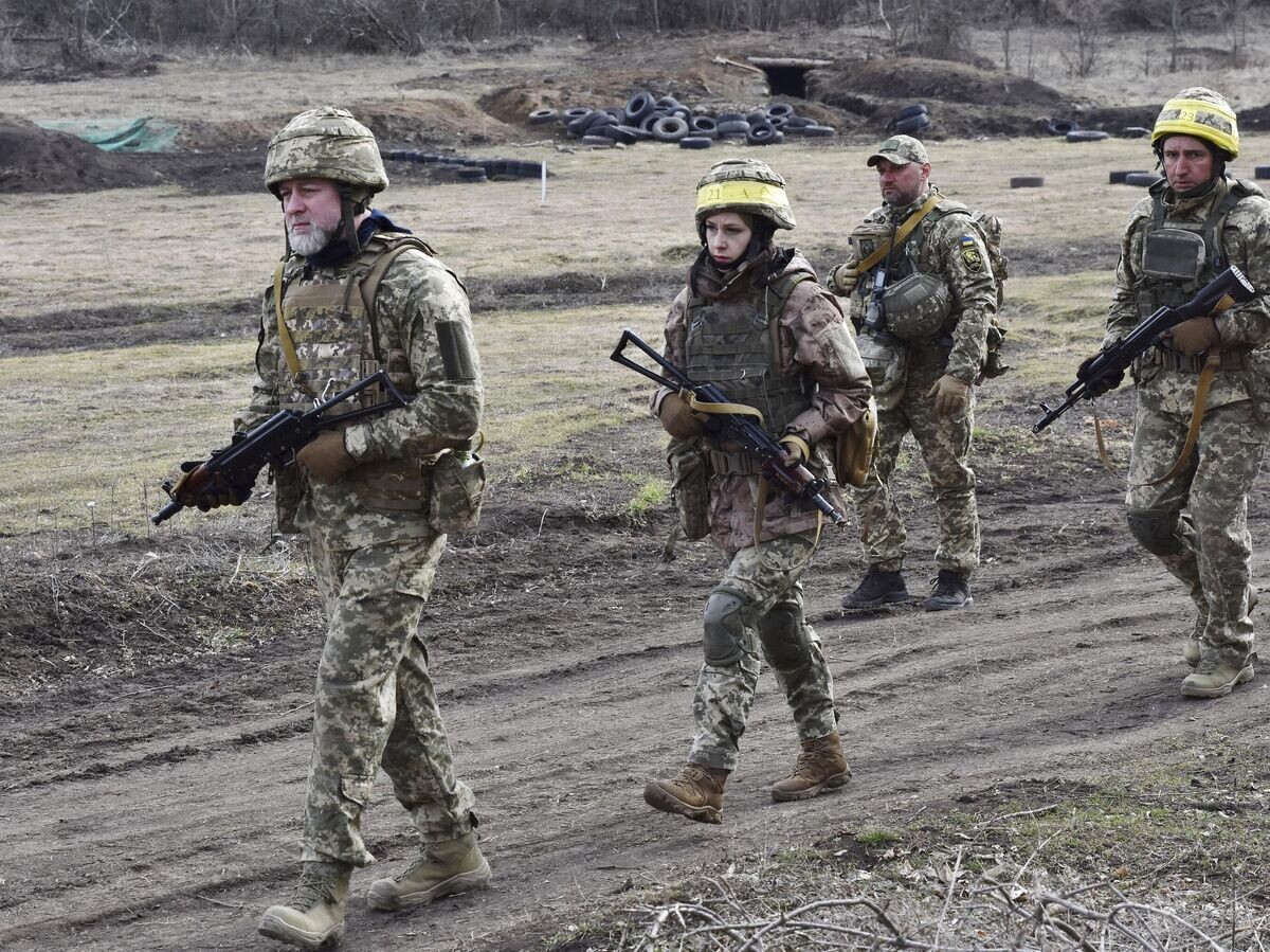    Украинские военные© AP Photo / Andriy Andriyenko