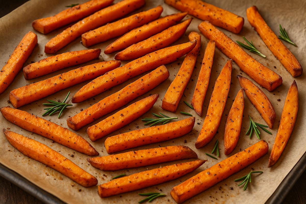 🥔 Батат — отличная альтернатива обычному картофелю: в нём больше клетчатки и витаминов.