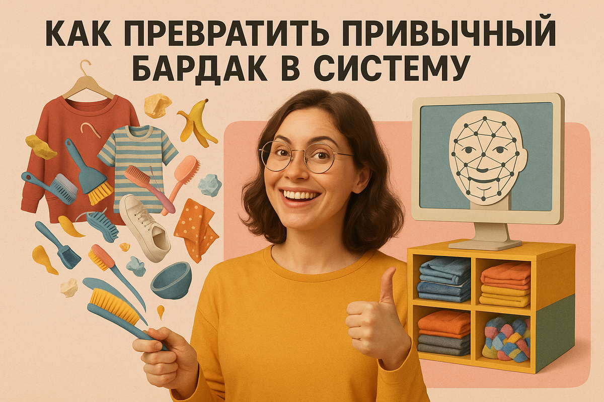 Как превратить привычный бардак в систему
