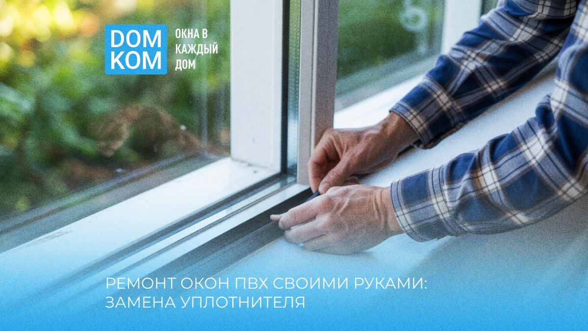 Ремонт окон ПВХ своими руками