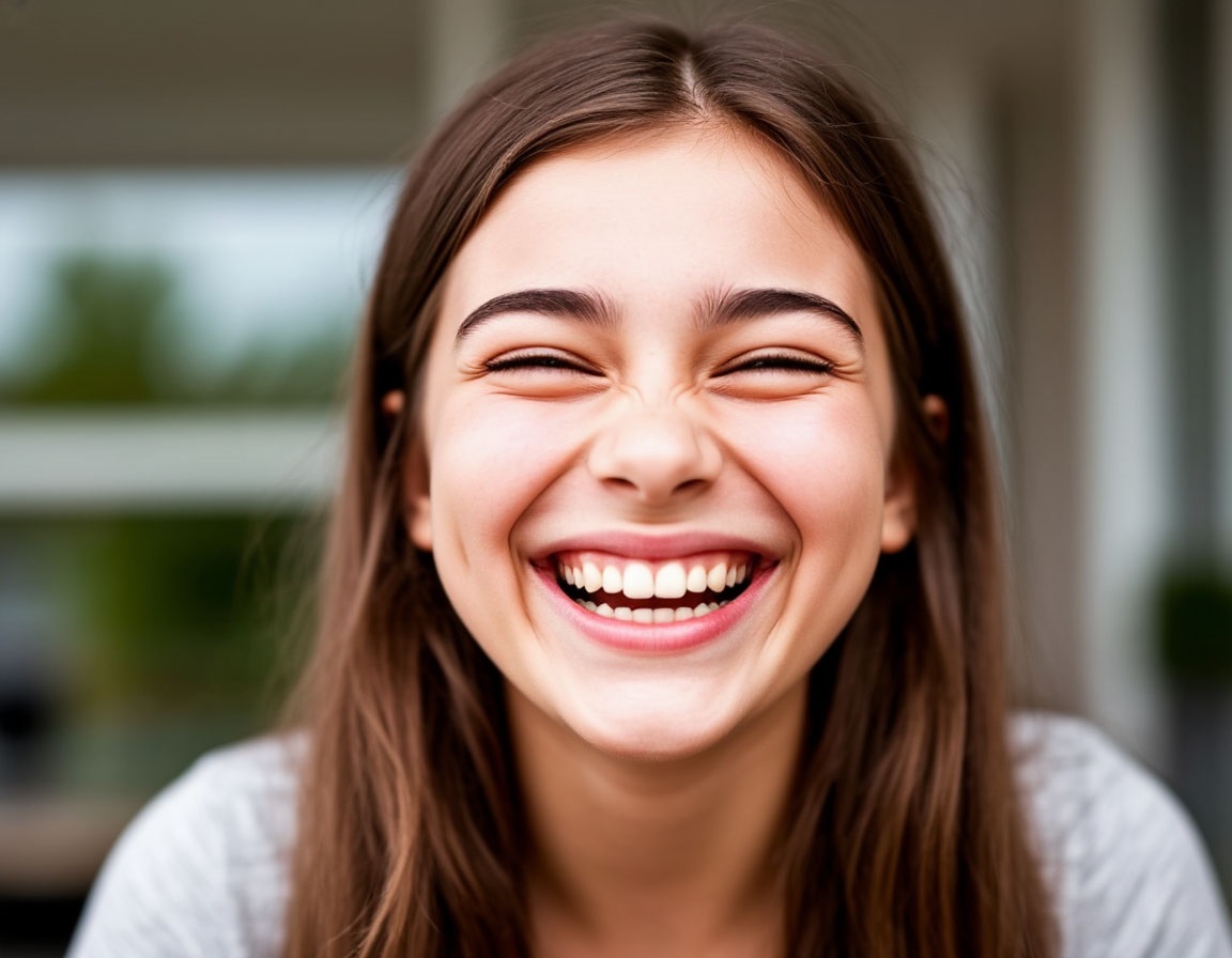 Улыбаемся, иллюстрация ИИ Шедеврум