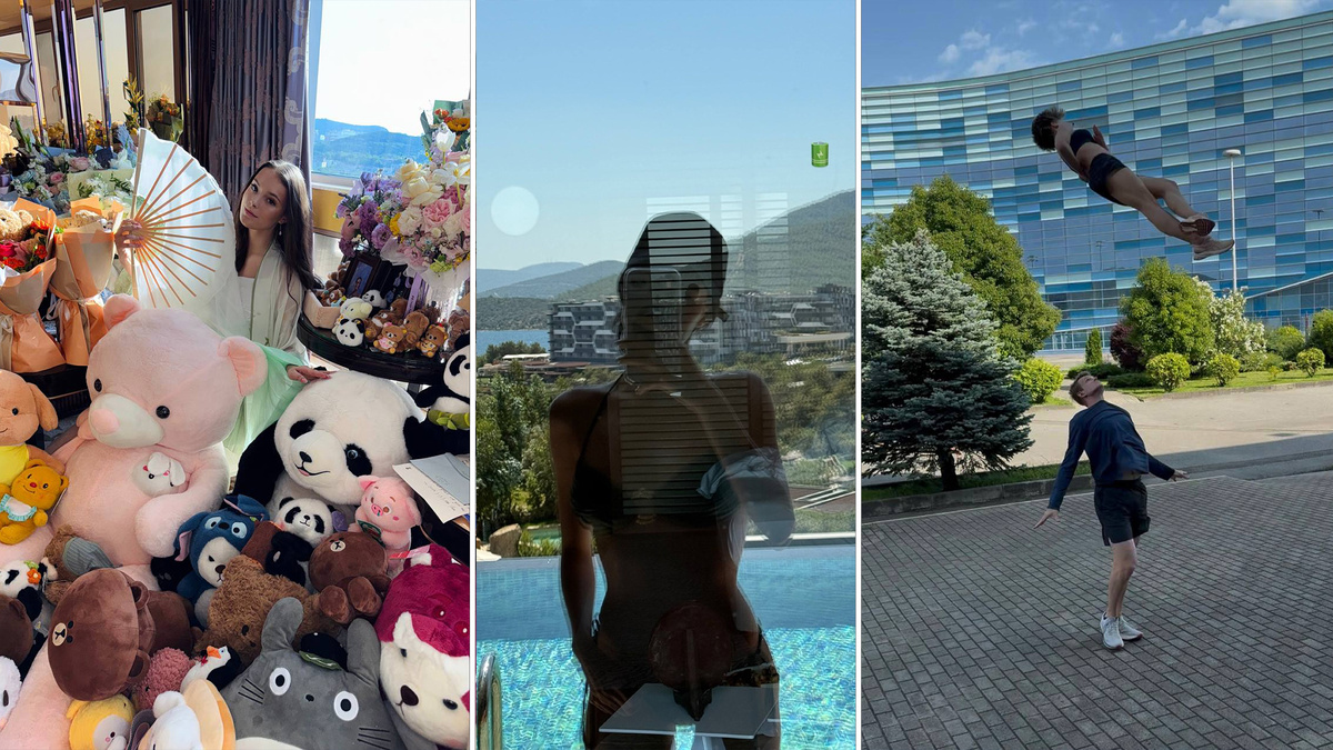 Щербакова, Загитова, Бойкова и Козловский