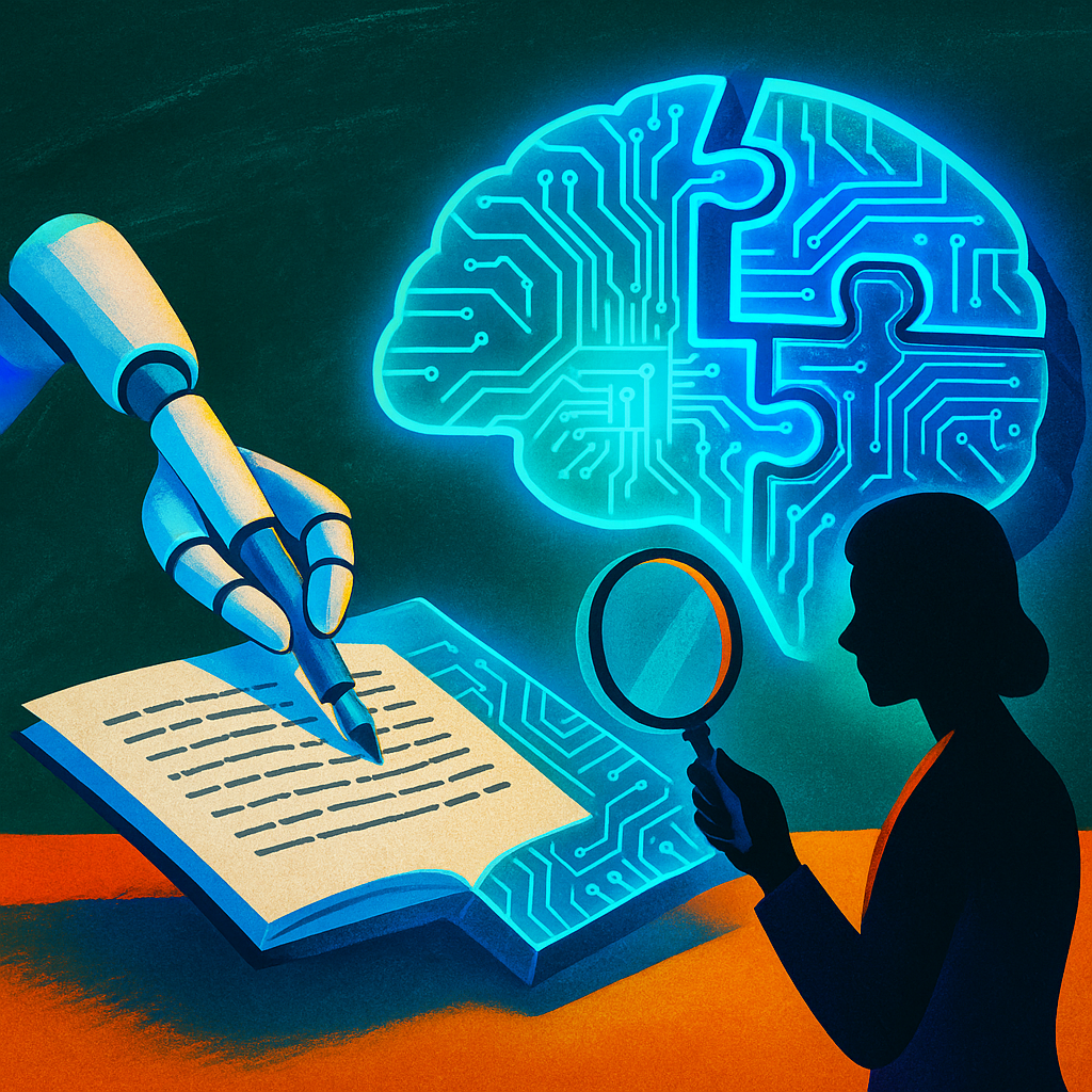 Изображение нейросеть создало такую картинку-метафору, как вы думаете о чем она?