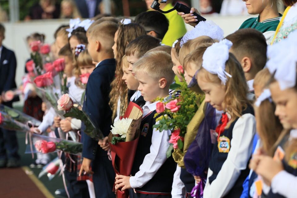    1 Сентября. Школа. Первоклассники.. Источник: Олег Укладов