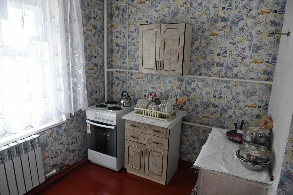    Кухня в дошкольной группе Суоёки. Фото: ИА "Республика"/Сергей Юдин