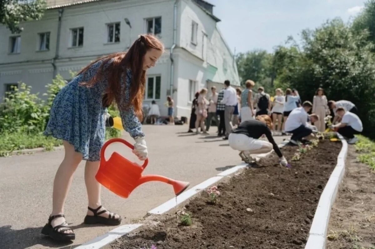    В Томске создали экоцветник для пчел