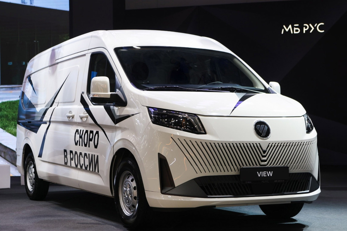 Грузовой фургон Foton View на выставке COMVEX 2025. Фото: МБ-РУС