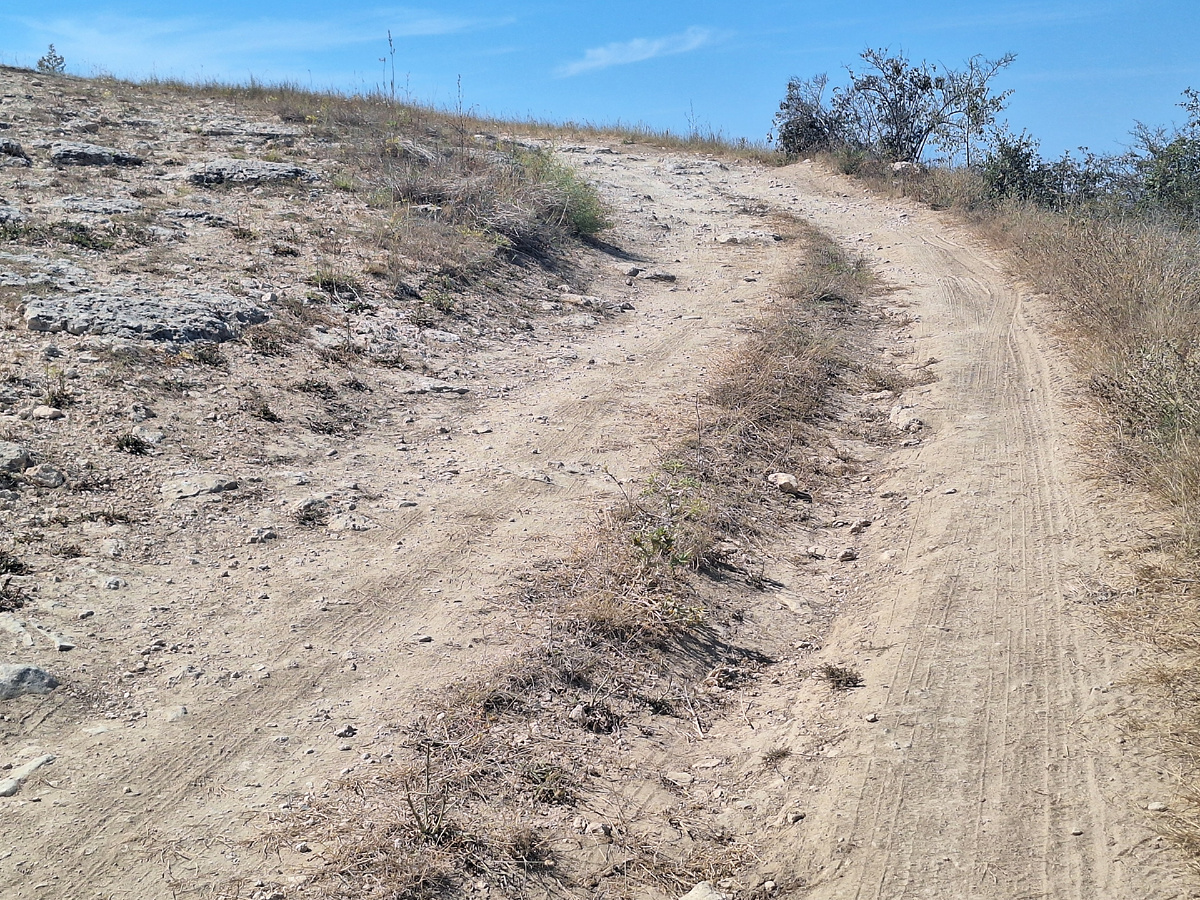 Так выглядит участок дороги на Кипчак