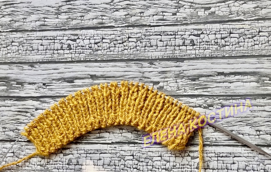 Фото этапов вязания тапочек