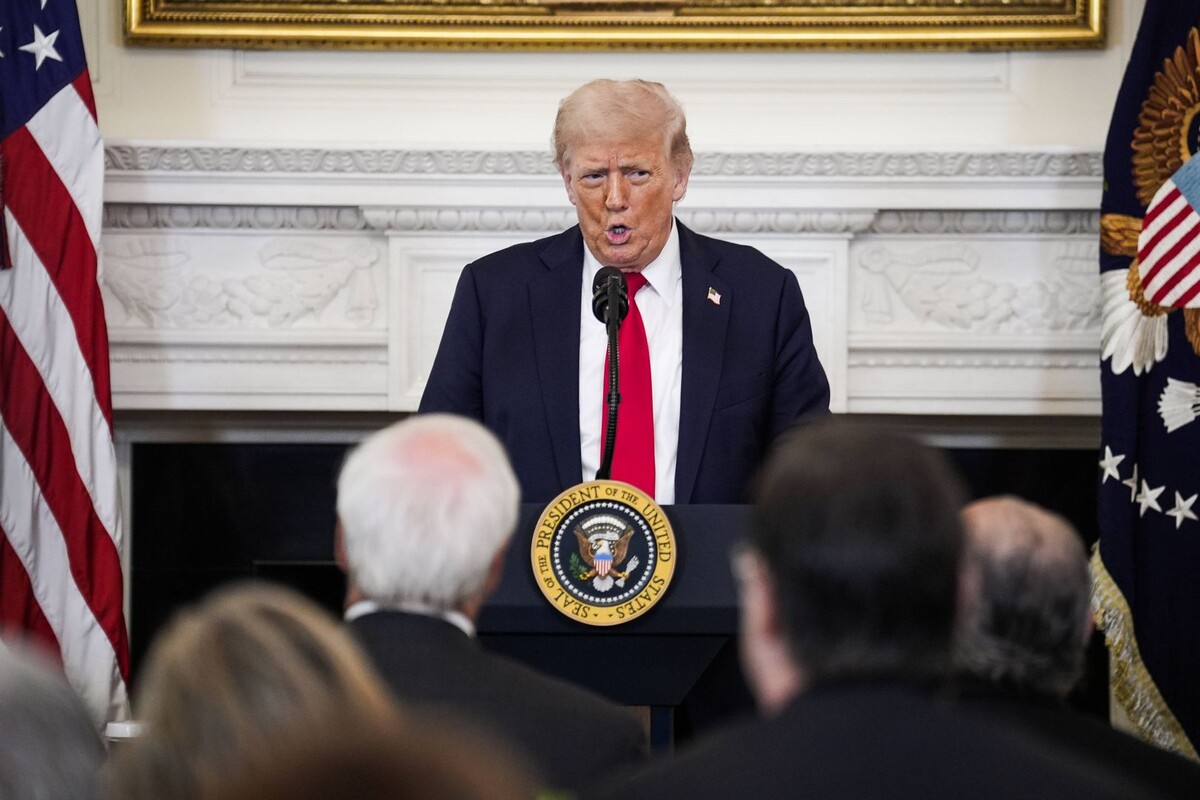    Президент США Дональд Трамп / Источник: © IMAGO/Yuri Gripas / Pool via CNP/Global Look Press