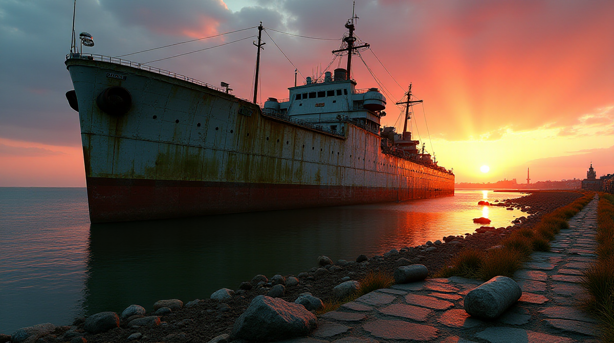 Бетонный корабль прошлого