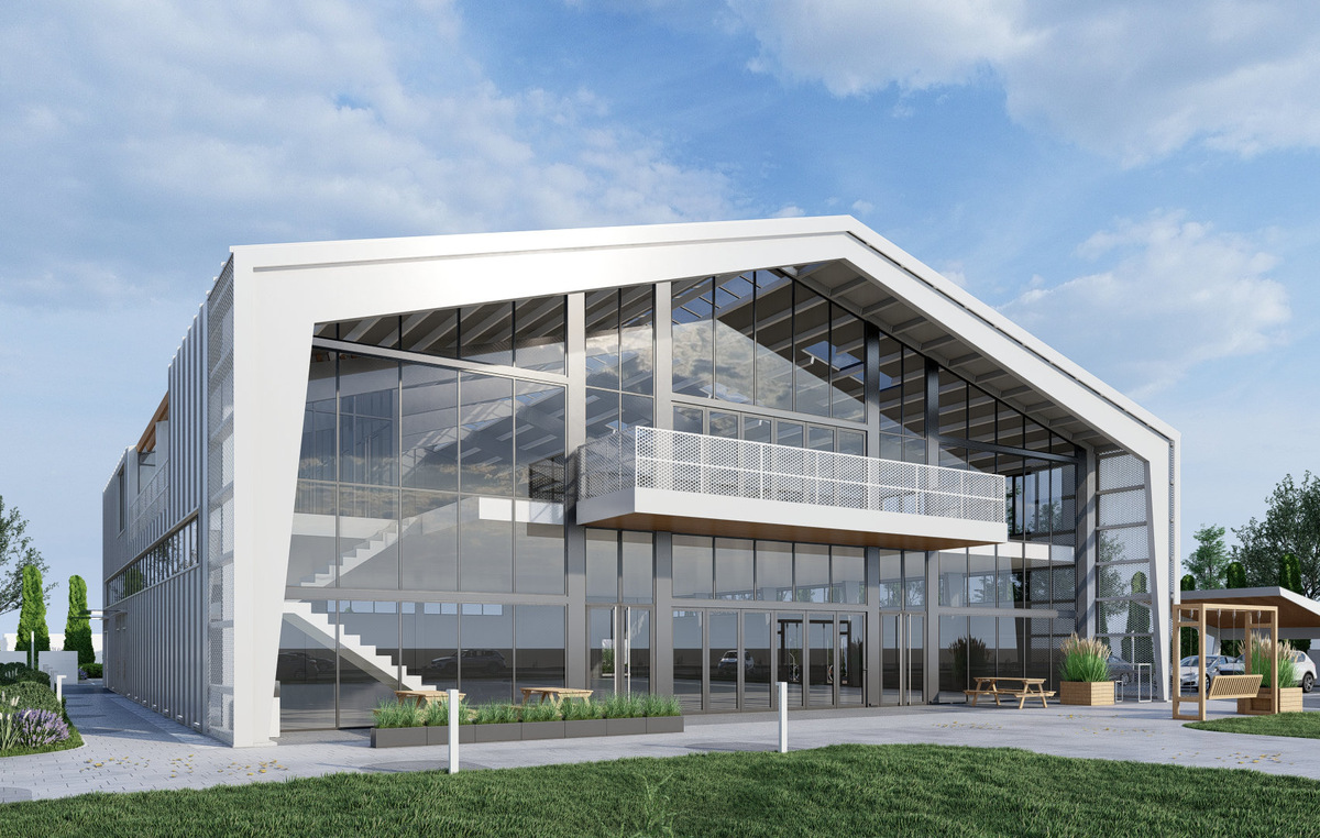 Спроектированный нами ТЦ в Пскове с применением BIM-моделирования