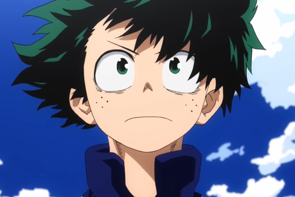     Кадр из трейлера аниме «Моя геройская академия»