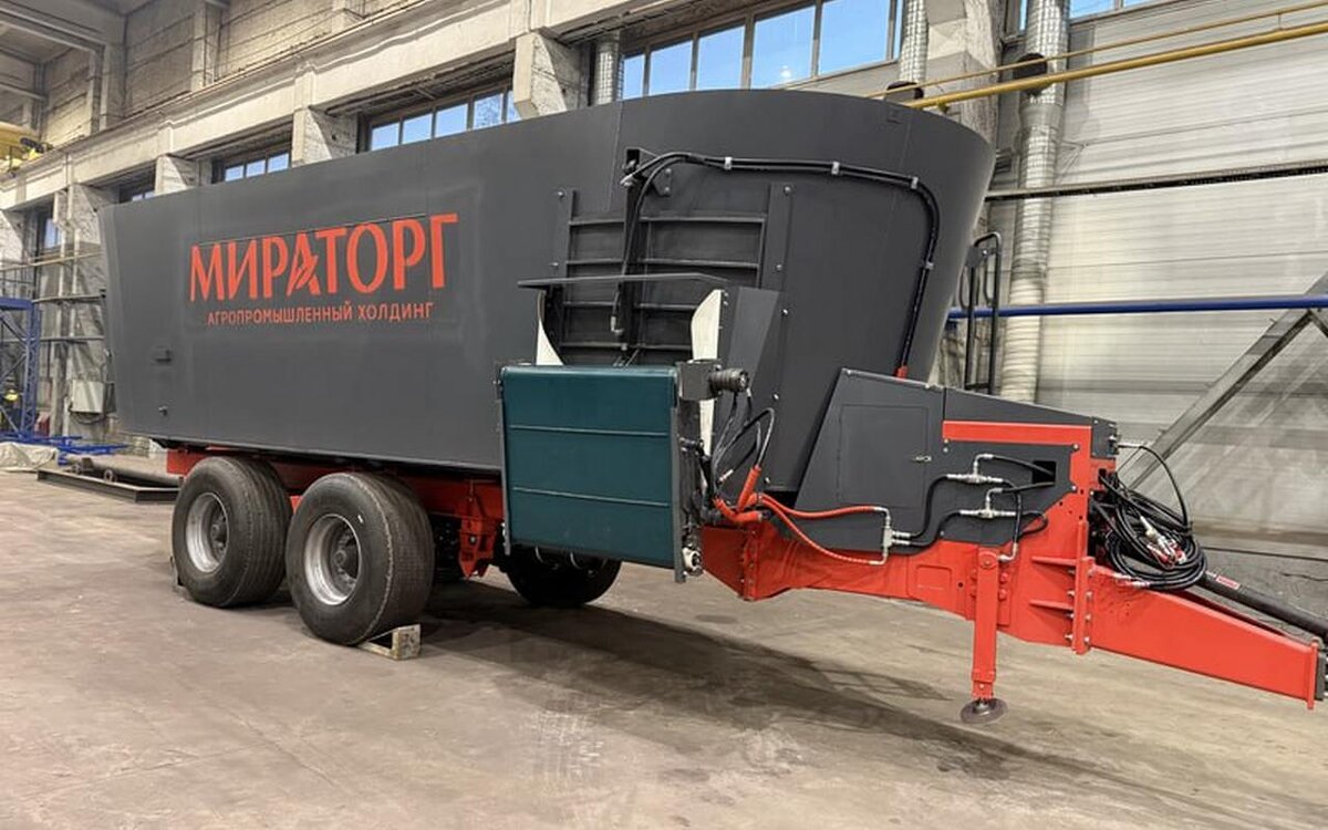    «Мираторг» запустил производство высокотехнологичных кормораздатчиков в Белгороде Фото с сайта «Мираторга»