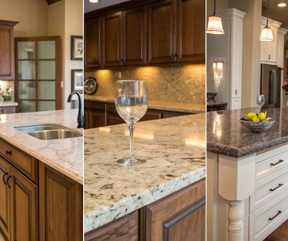 Виды столешниц на кухне