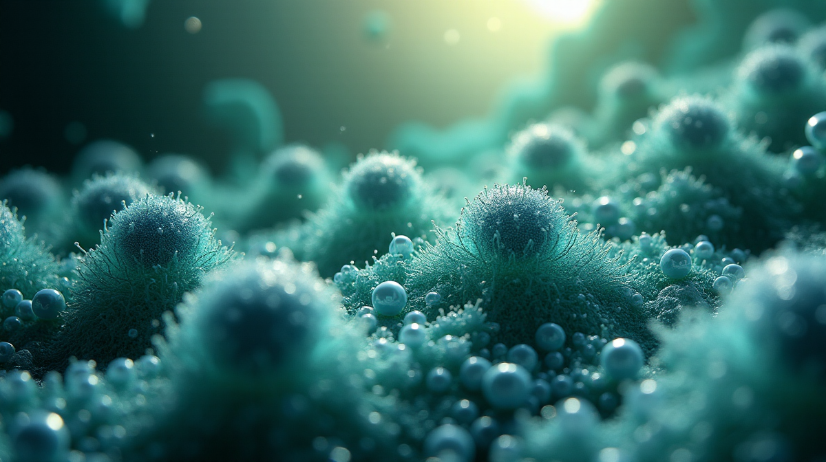 Элегантная композиция групп ранних эукариотических клеток