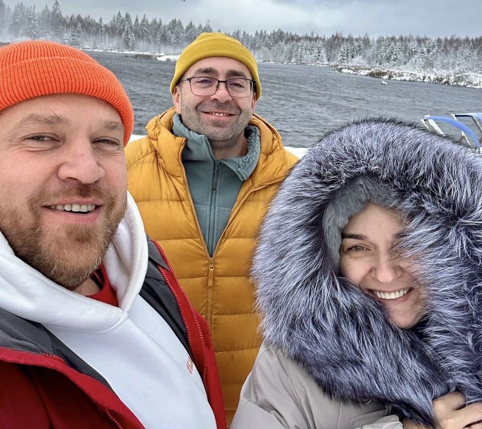 Основатели компании «БайдароШная»: Михаил Леонтьев, Виктория Леонтьева и Дмитрий Захаров