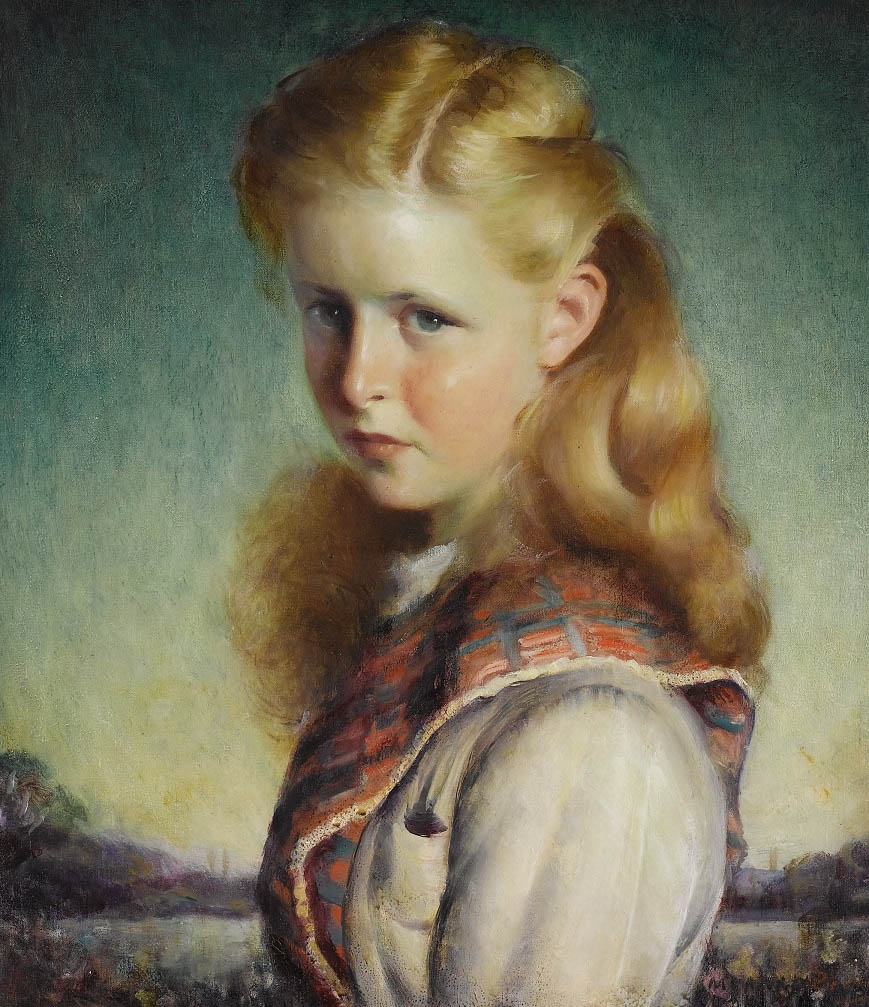 Художник Мюррей Персиваль Бьюли, "Мэриан"