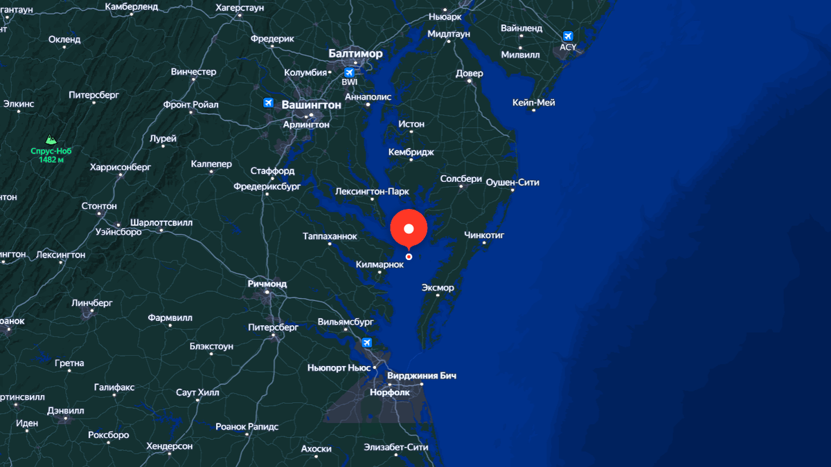 Чесапикский залив (Chesapeake Bay) 