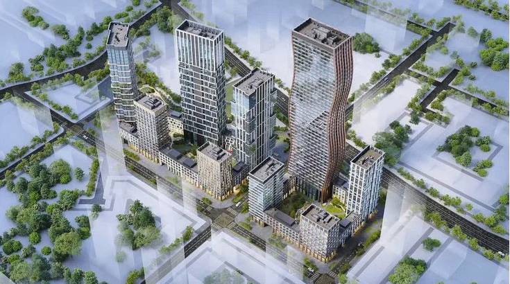 Концепт-арт будущего ЖК