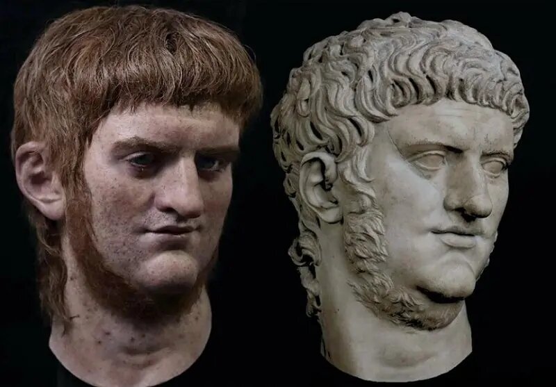 Император Нерон и реконструкция внешности по прижизненному бюсту