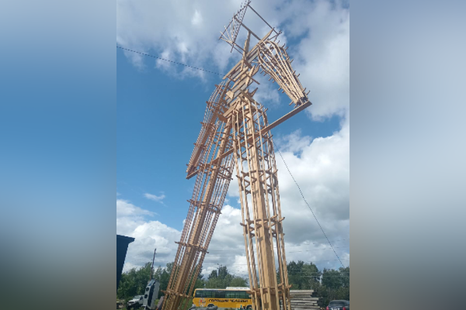    Sибирский Burning Man. Источник: Сообщество "Sибирский Burning Man SBM 2025" в соцсети "ВКонтакте"