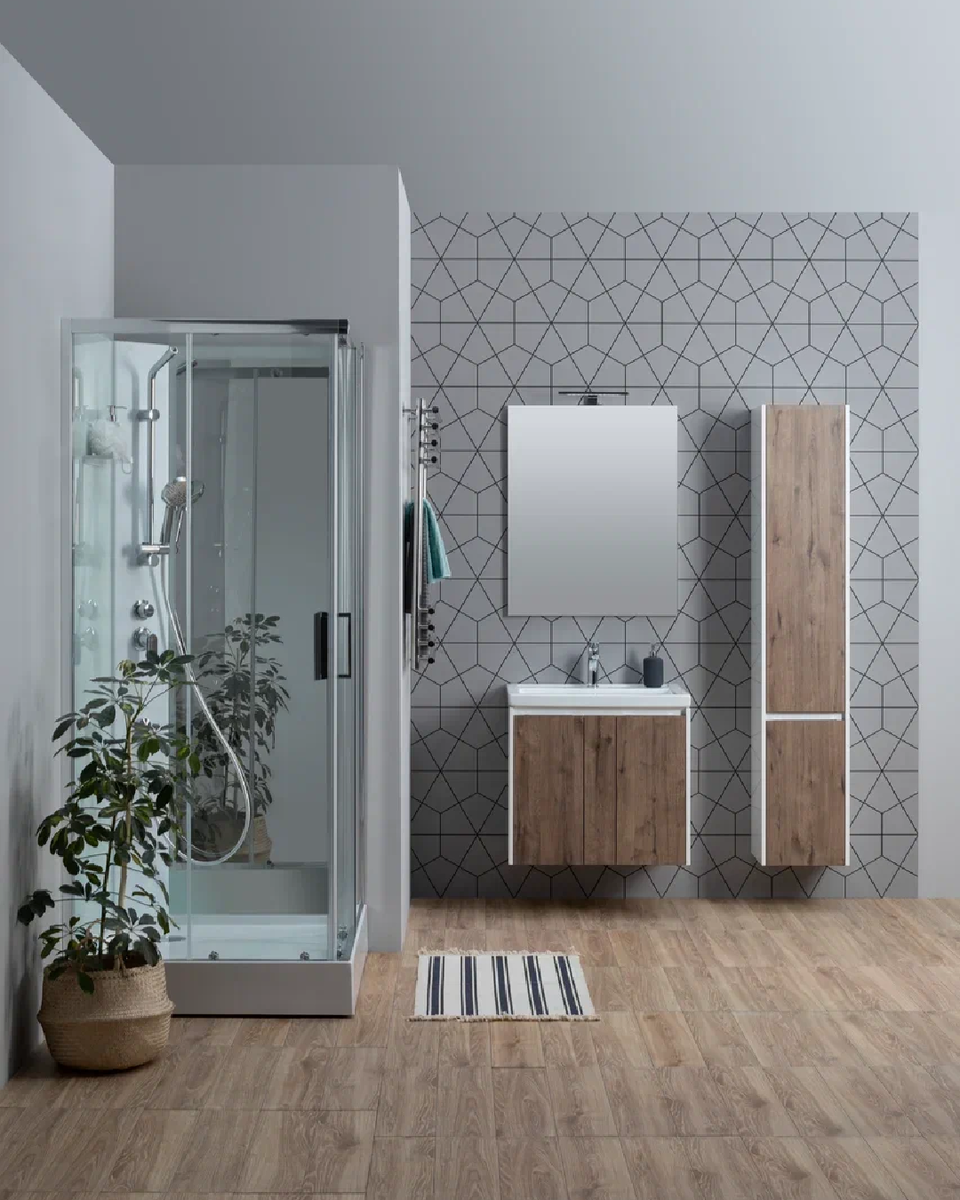 Душевая кабина Aquanet Passion P 2.0 90x90, прозрачное стекло в Москве