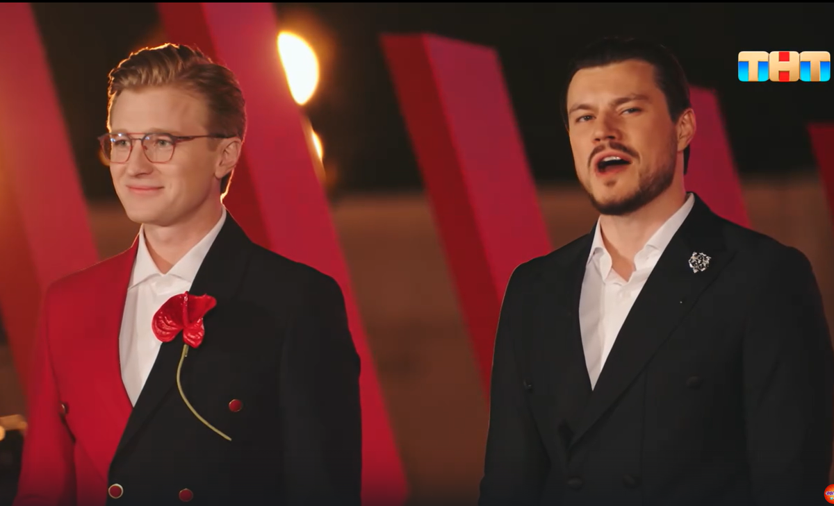 Кадр из шоу "Погоня" на ТНТ