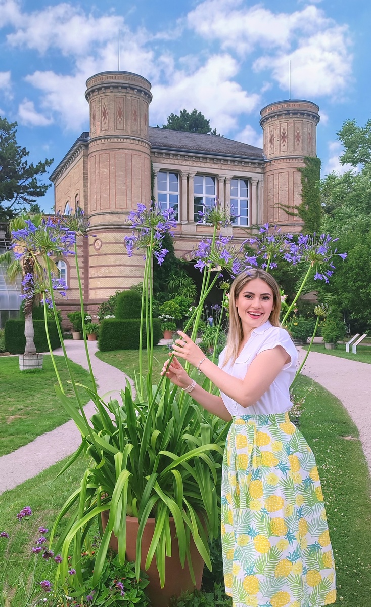 В ботаническом саду Карлсруэ