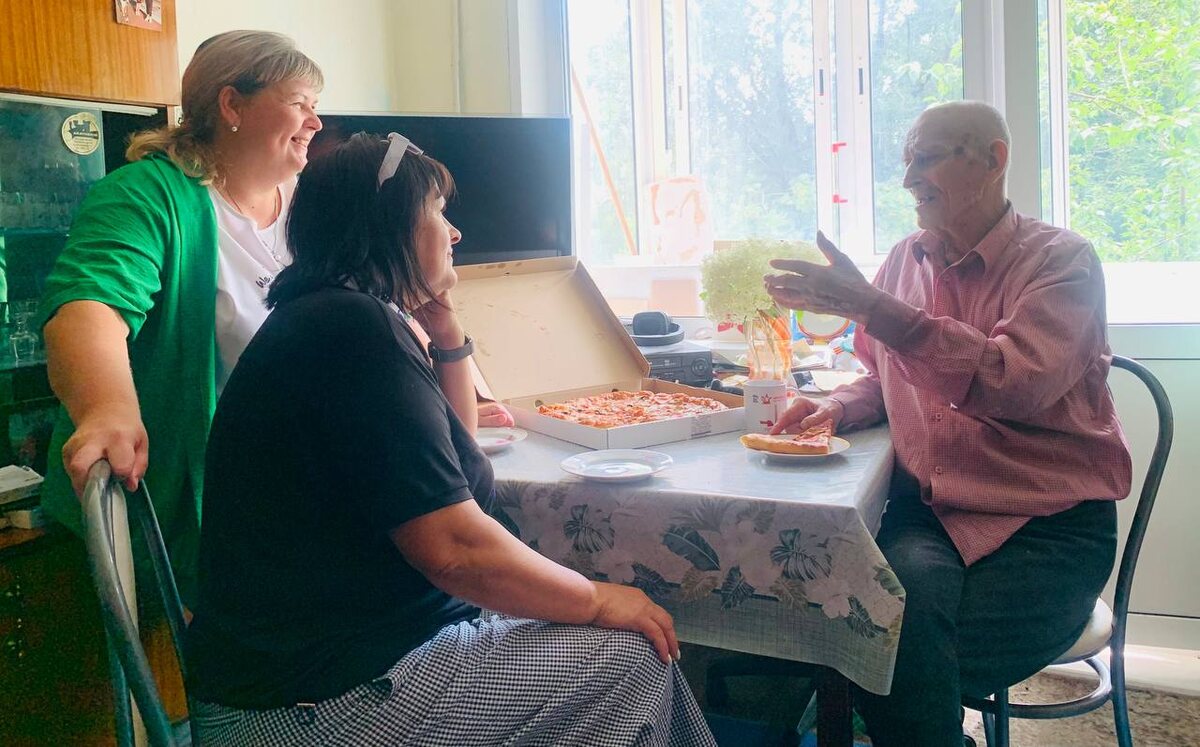     Ветерану из Красноярска Петру Косьяненко исполнилось 103 года