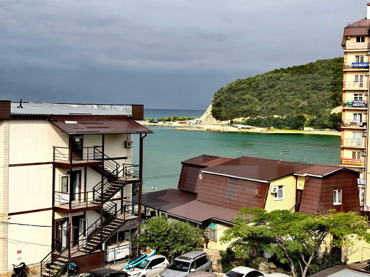 Вид из нашего балкона.