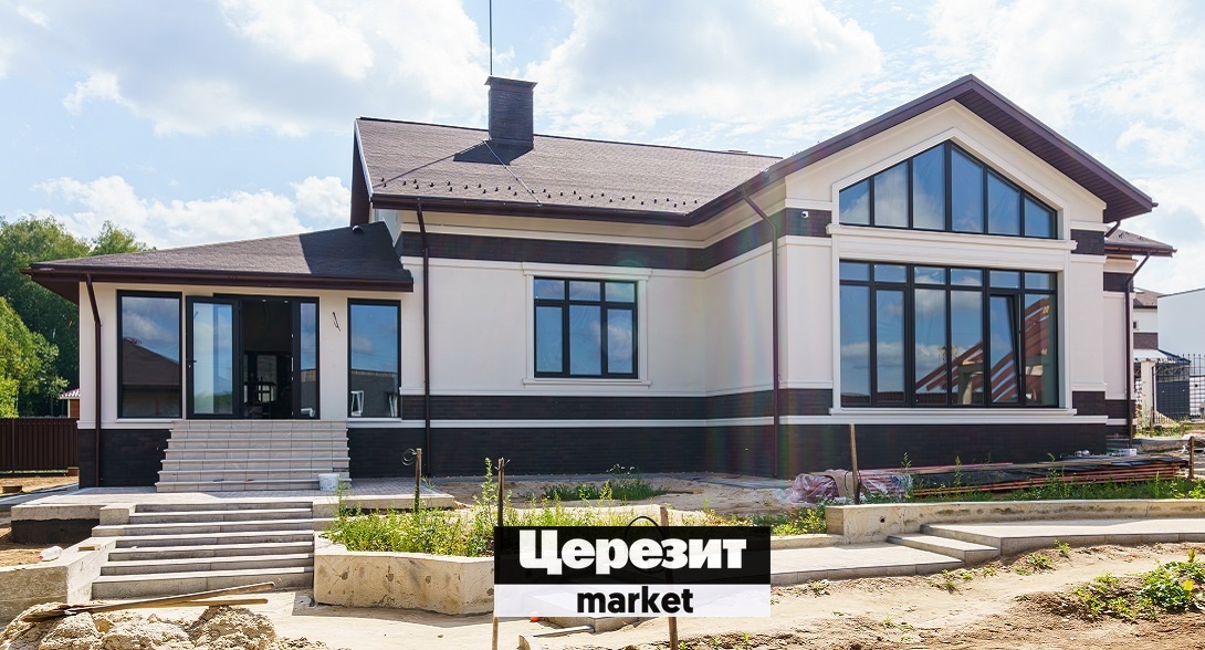 Примеры "мокрого фасада" Церезит