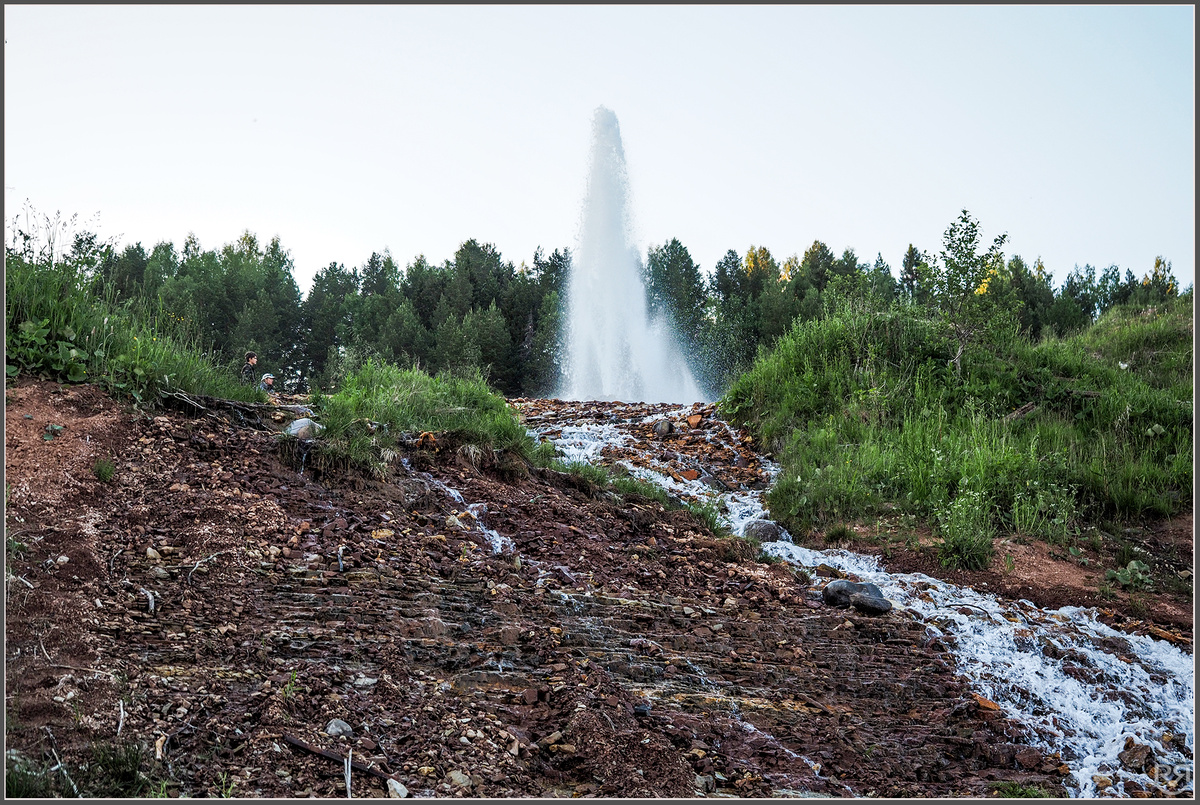 Гейзер "Опоки". Вологодская область. Фото: М. Рябинин