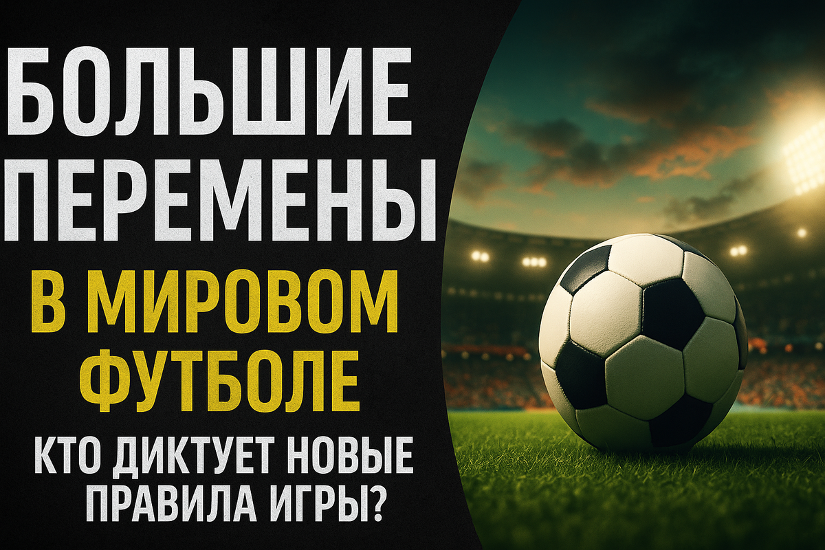 Большые перемены в футболе