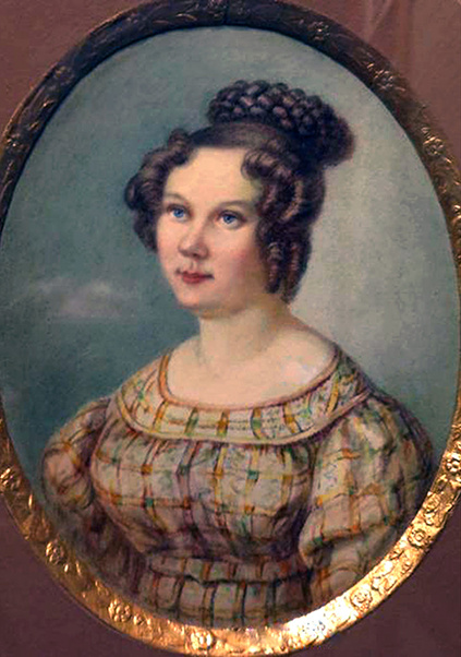 (Княгиня Екатерина Ивановна Трубецкая, урождённая графиня Лава́ль)