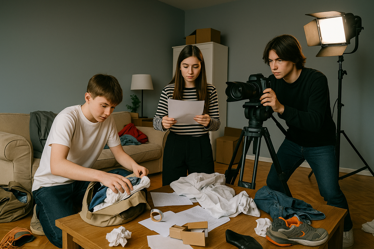 Подготовка к съемкам