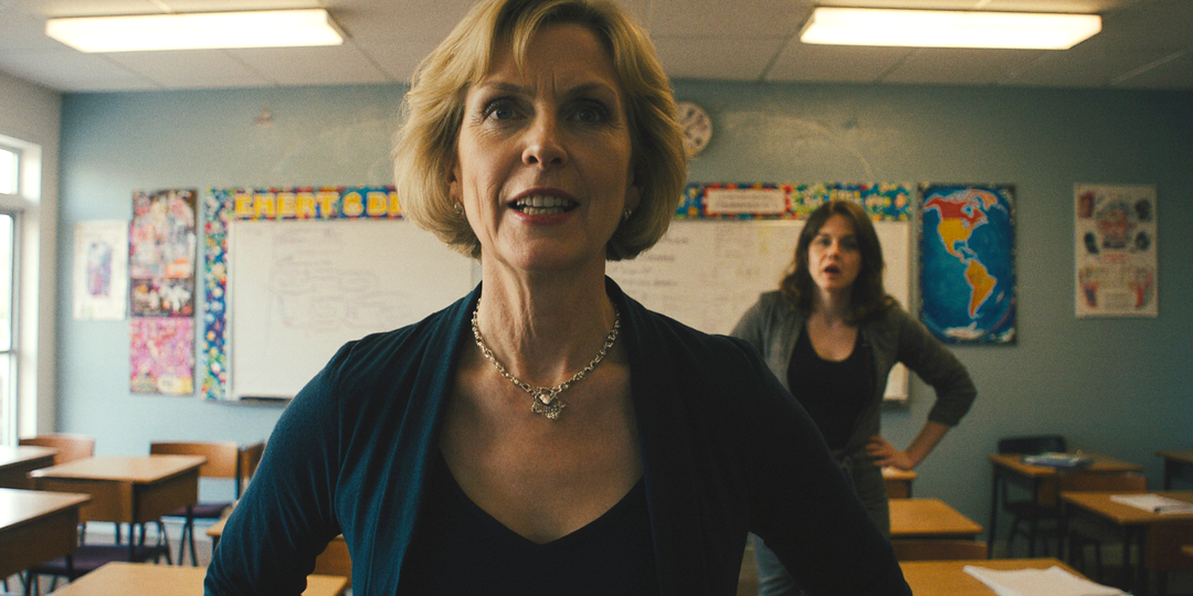 На школьном собрании свекровь назвала меня «матерью-одиночкой», а муж просто промолчал, когда меня унизили