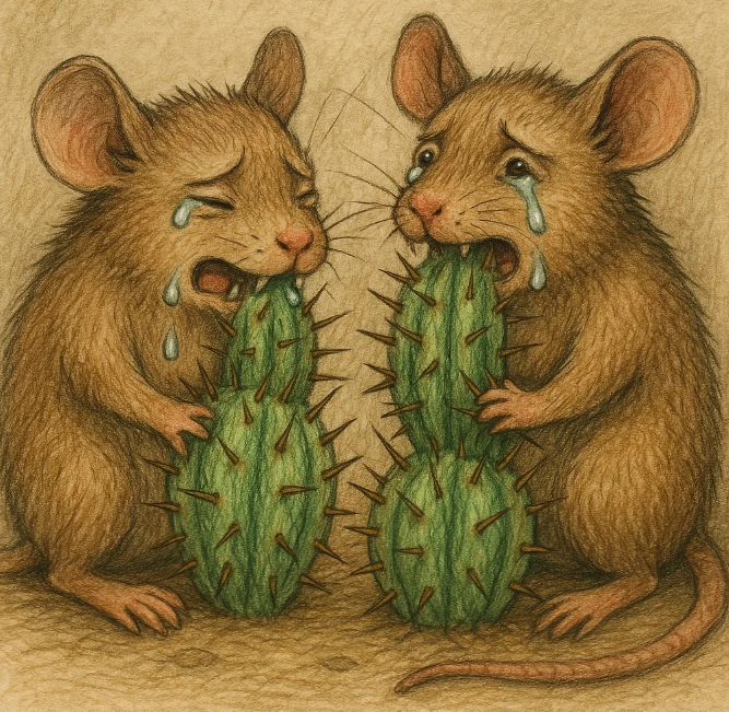 Мыши плакали, кололись, но...