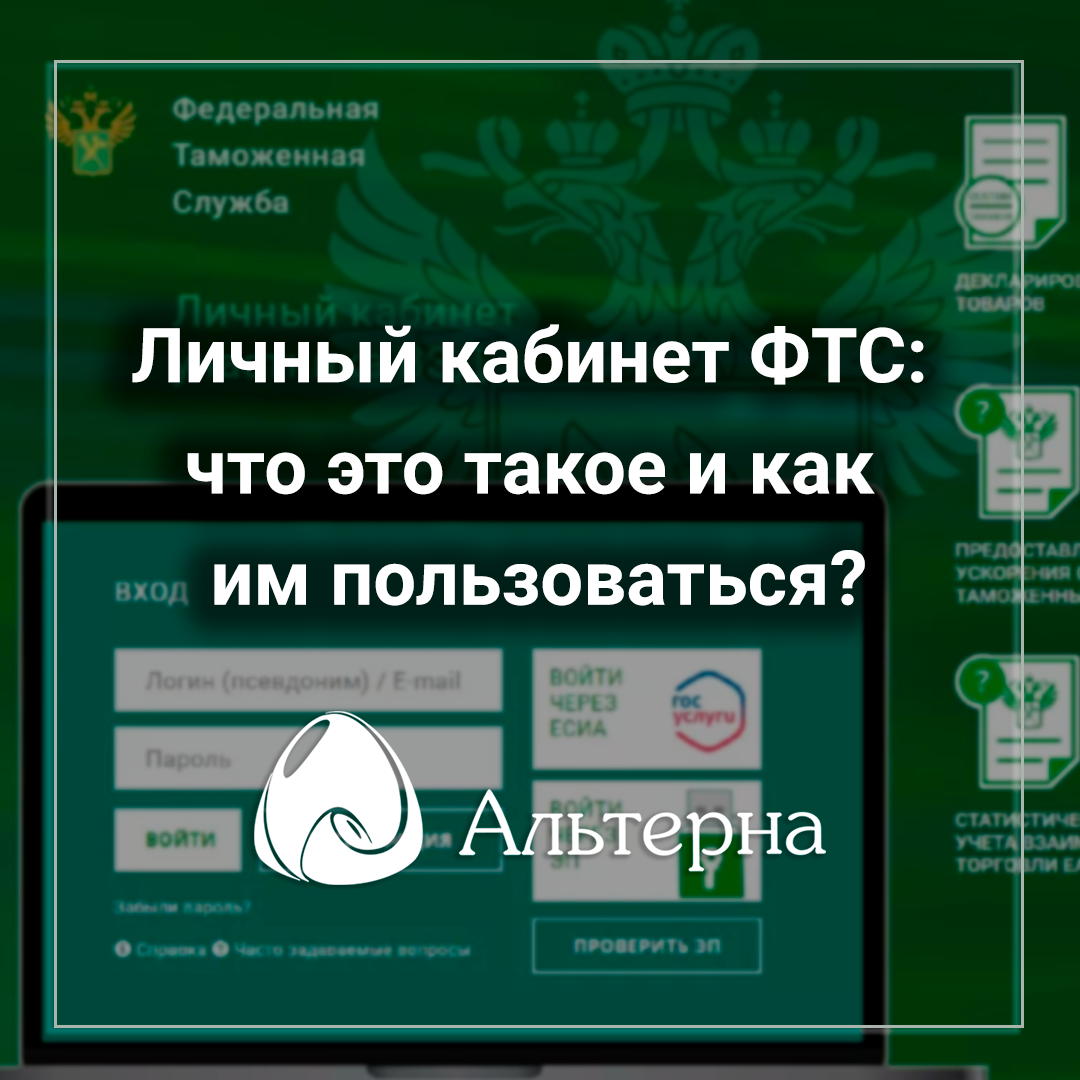 Личный кабинет ФТС: что это и как им пользоваться?