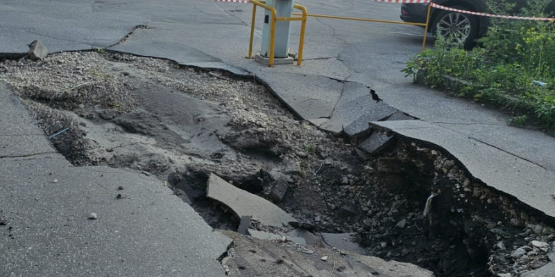    Ямочный ремонт, покос травы и чистка улиц: как 14 июля преображали Ульяновск