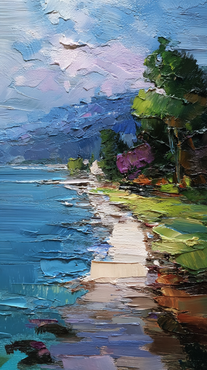 Тропа к озеру