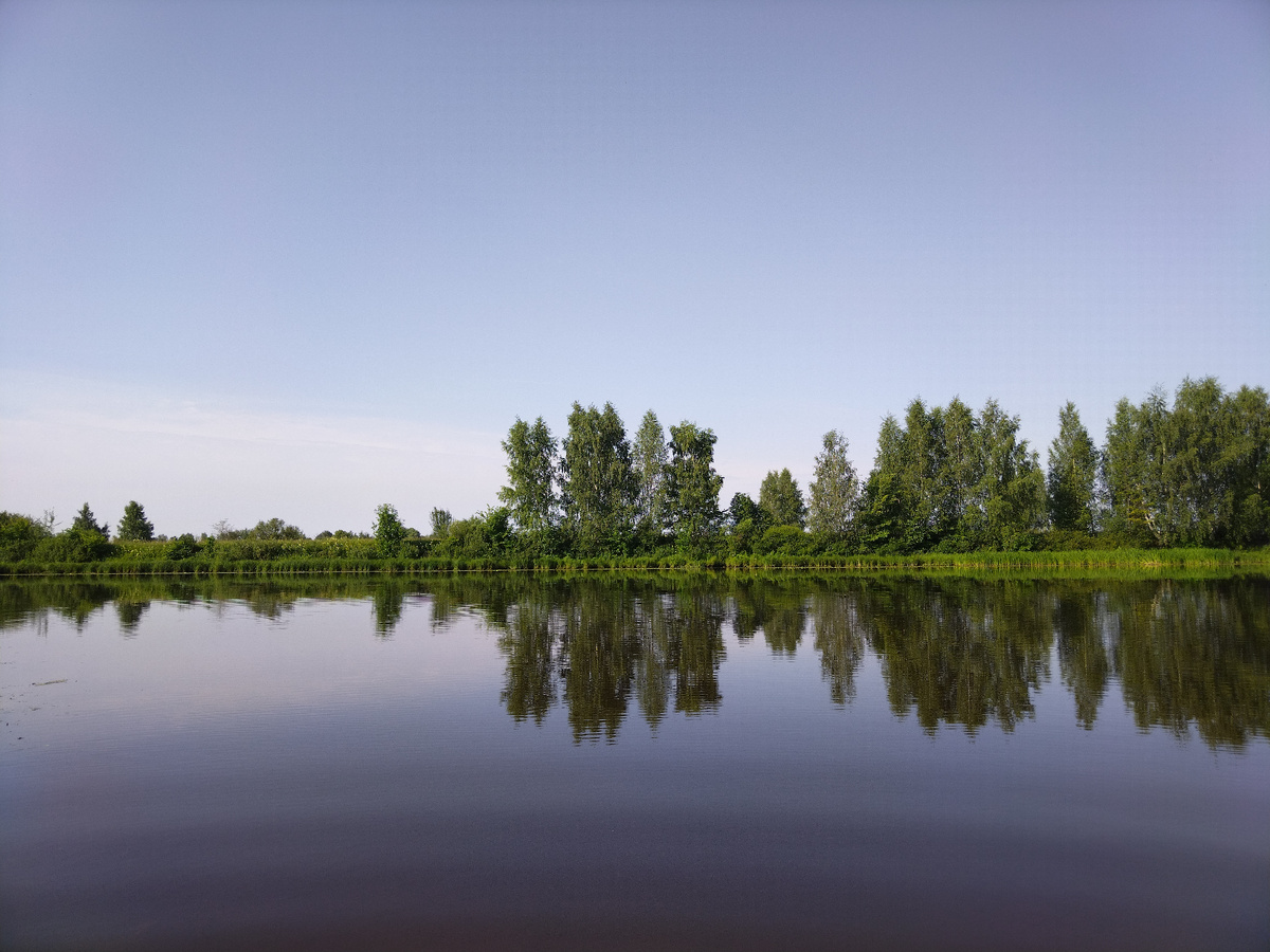 Утром нежарко, а вода теплейшая