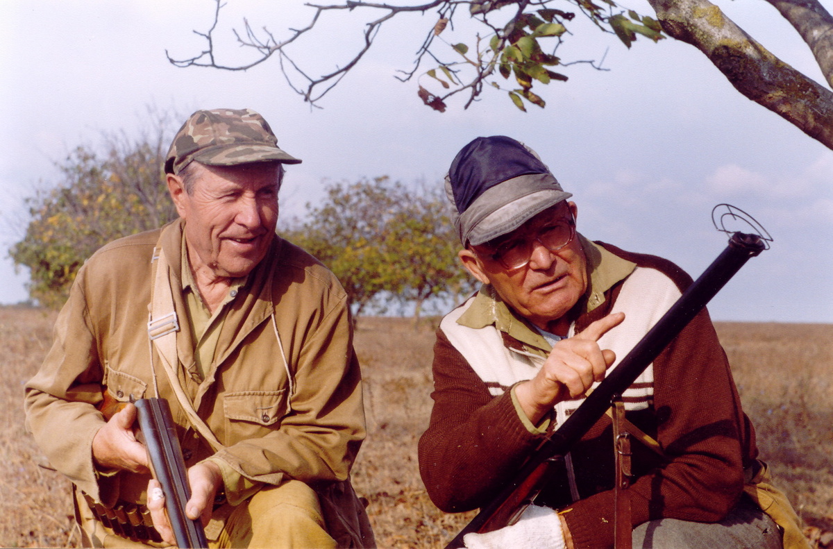 Ветераны ВОВ Феоктист Тимофеевич Дудин (слева) и Владимир Иванович Левченко