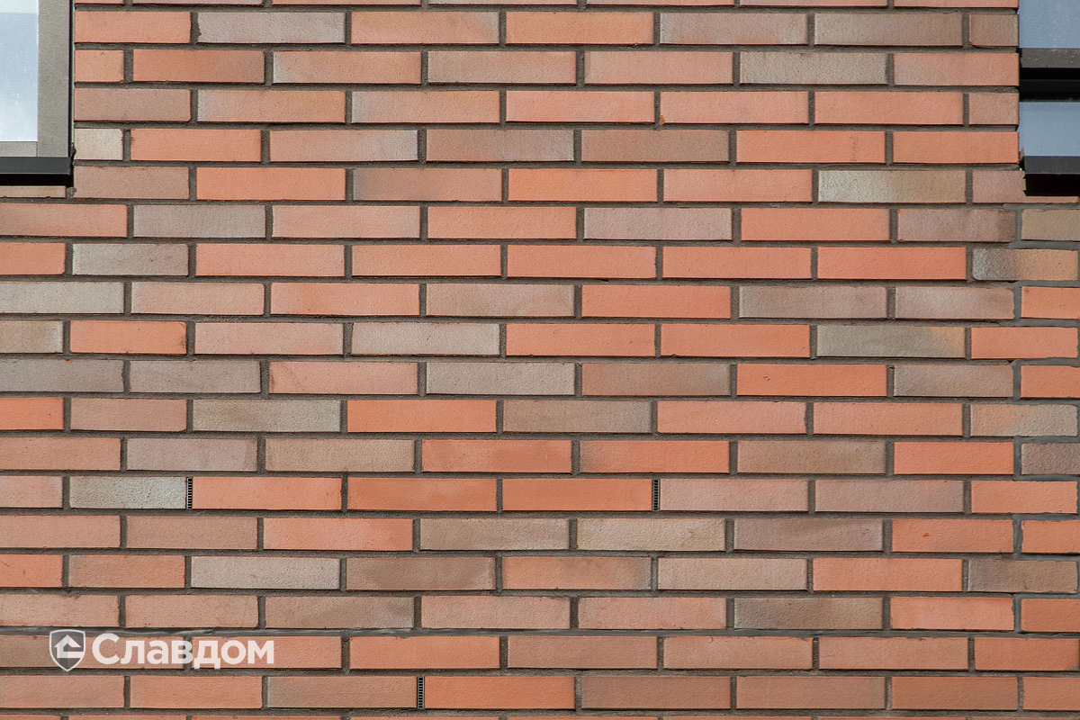 Баварская кладка на фасаде ЖК Наследие (г. Санкт-Петербург) 