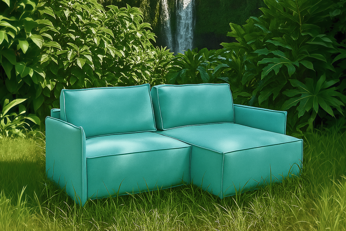 Угловой диван Brendoss 440 из велюра в мятном цвете — 68 860* рублей. Код для поиска на сайте — 836023.