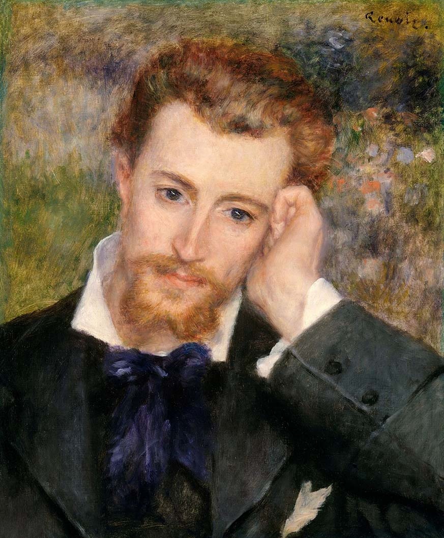 Пьер Огюст Ренуар  (Pierre-Auguste Renoir, 1841-1919гг.) Портрет Эжена Мурера.